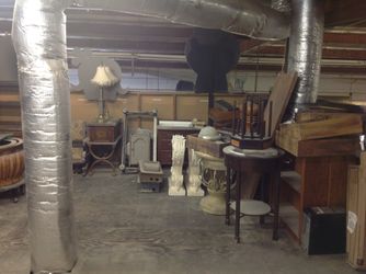 ANTIQUES , MEMORABILIA, HAVE A LITTLE OF EVERYTHING ! SCHEDULE A APPOINTMENT. Huge prop studio .