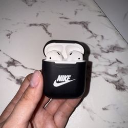 Apple AirPods 2nd Generation (Bluetooth; White) + Charger + Protective Case!