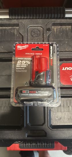Brand new Milwaukee M12  5.0 battery