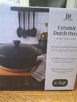 Ceramic Dutch oven