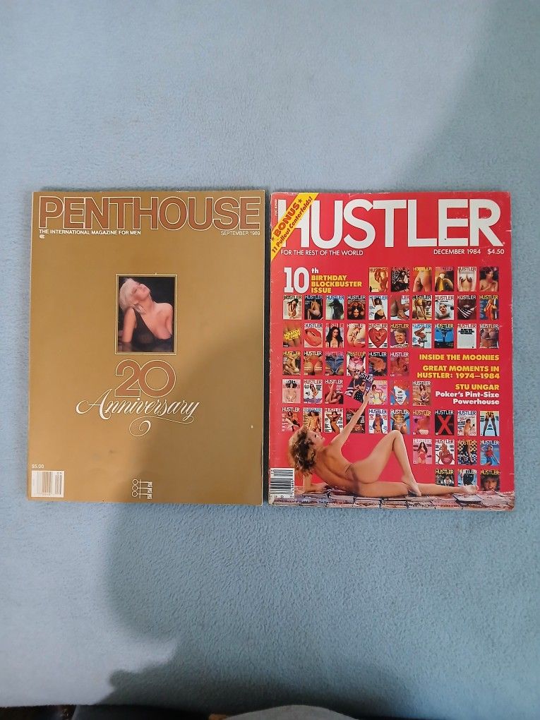 Vintage Adult Magazines / Visalia