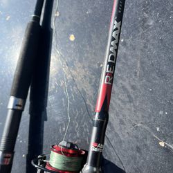 redmax abu garcia and berkley fusion fishing rods