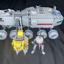Lego Republic Juggernaut and AT-RT