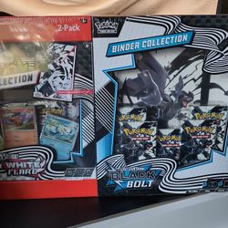 Black Bolt Binder And Poster Collection