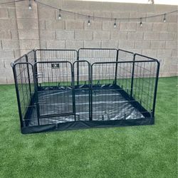 Heavy Duty PJYUCIEN 8 Panel Pet Play Pen With Bottom Cover (35th Ave & Bell Rd)