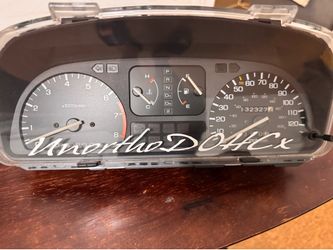 Honda Civic EF Cluster
