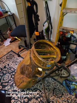 Antique Leather Golf Bag