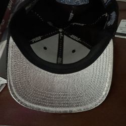 Pro Standard Leather Strap In Brim Hat