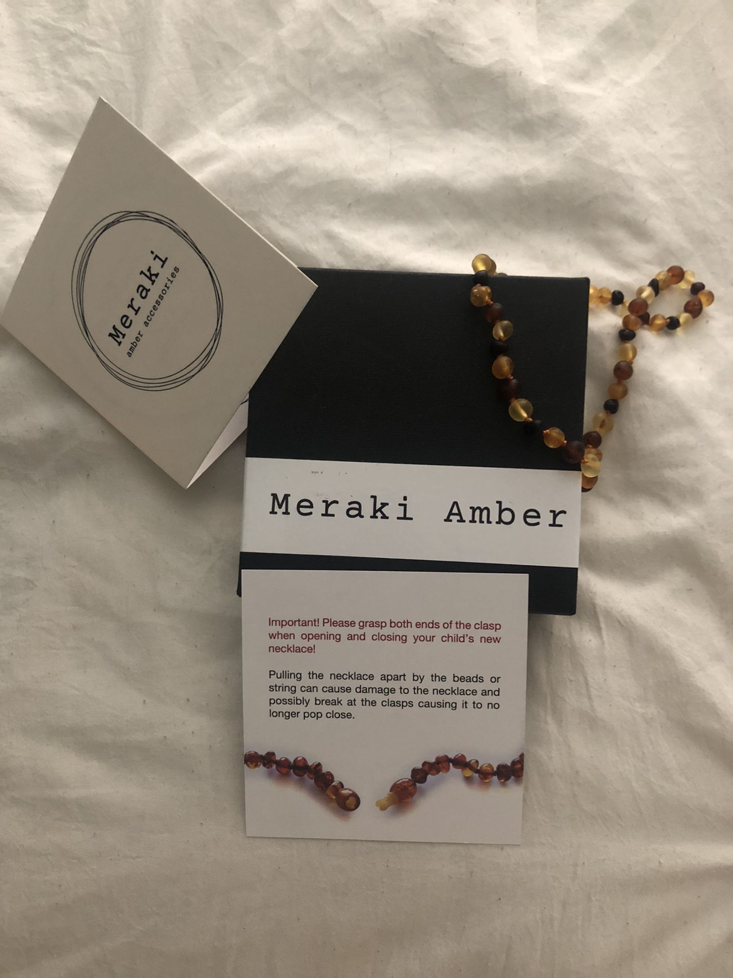 Amber Necklace (Meraki Amber) 