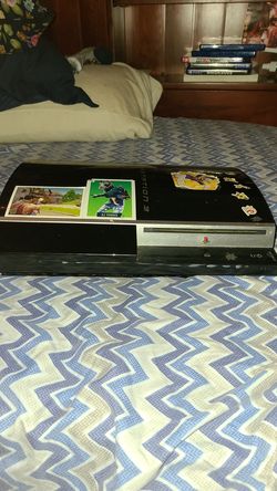 Ps3 Console (with power cable and wired controller