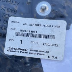 Subaru Forester Wilderness Oem Floor Mats