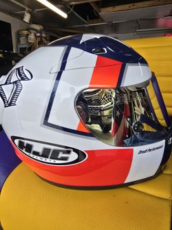 Custom HJC Race Signed.