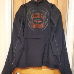 Harley Davidson Jacket XXL Mens Nylon w/pads