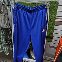 ADIDAS BLUE M SWEATPANTS