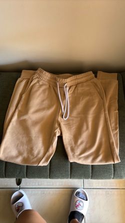 Forever 21 women’s beige sweatpants, Size Small