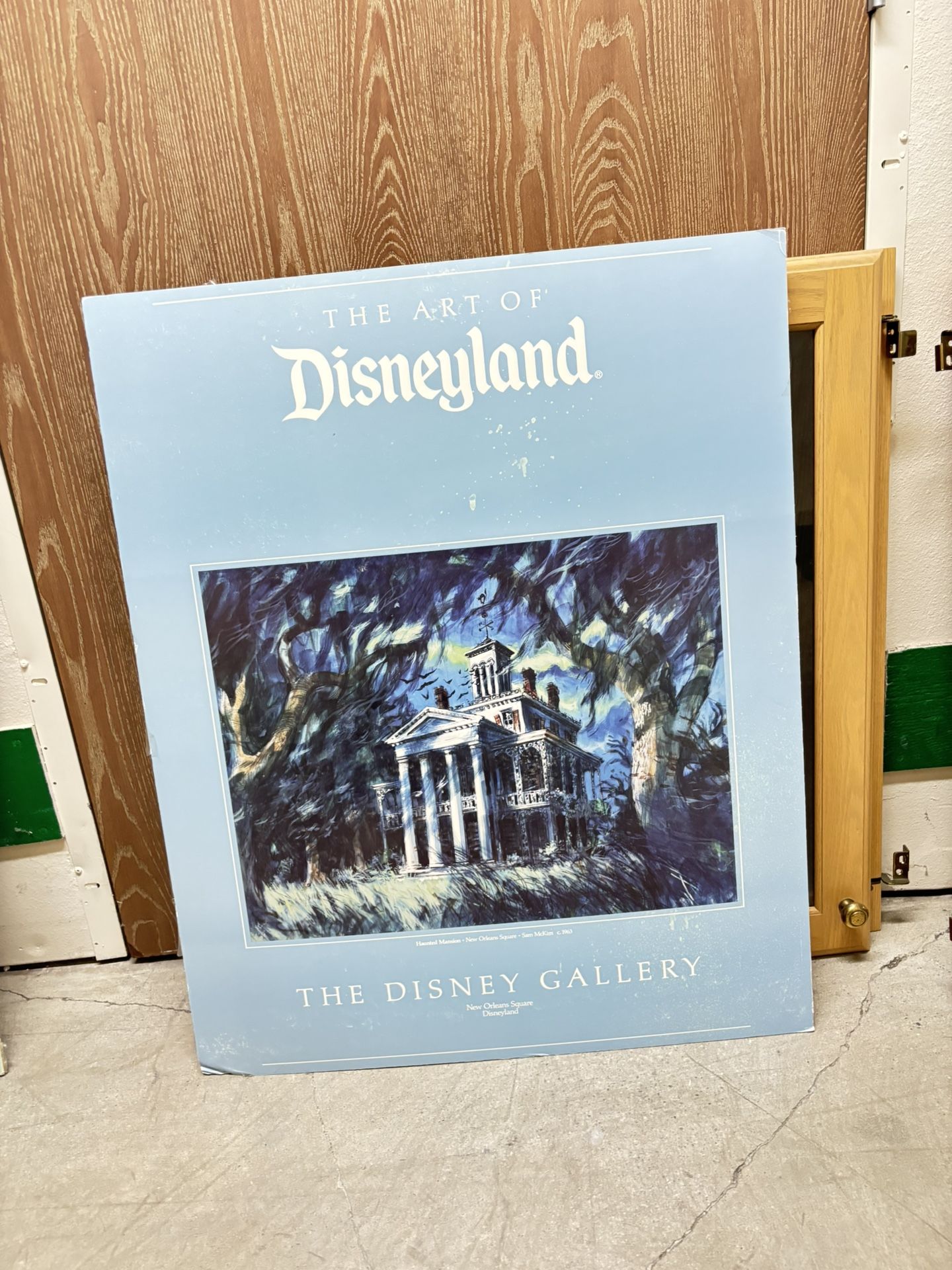 The Art Of Disneyland The Disney Gallery Sam McKim Haunted Mansion Poster Print