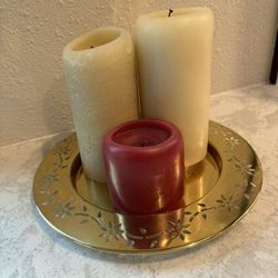Partylite 3-wick Candle Tray