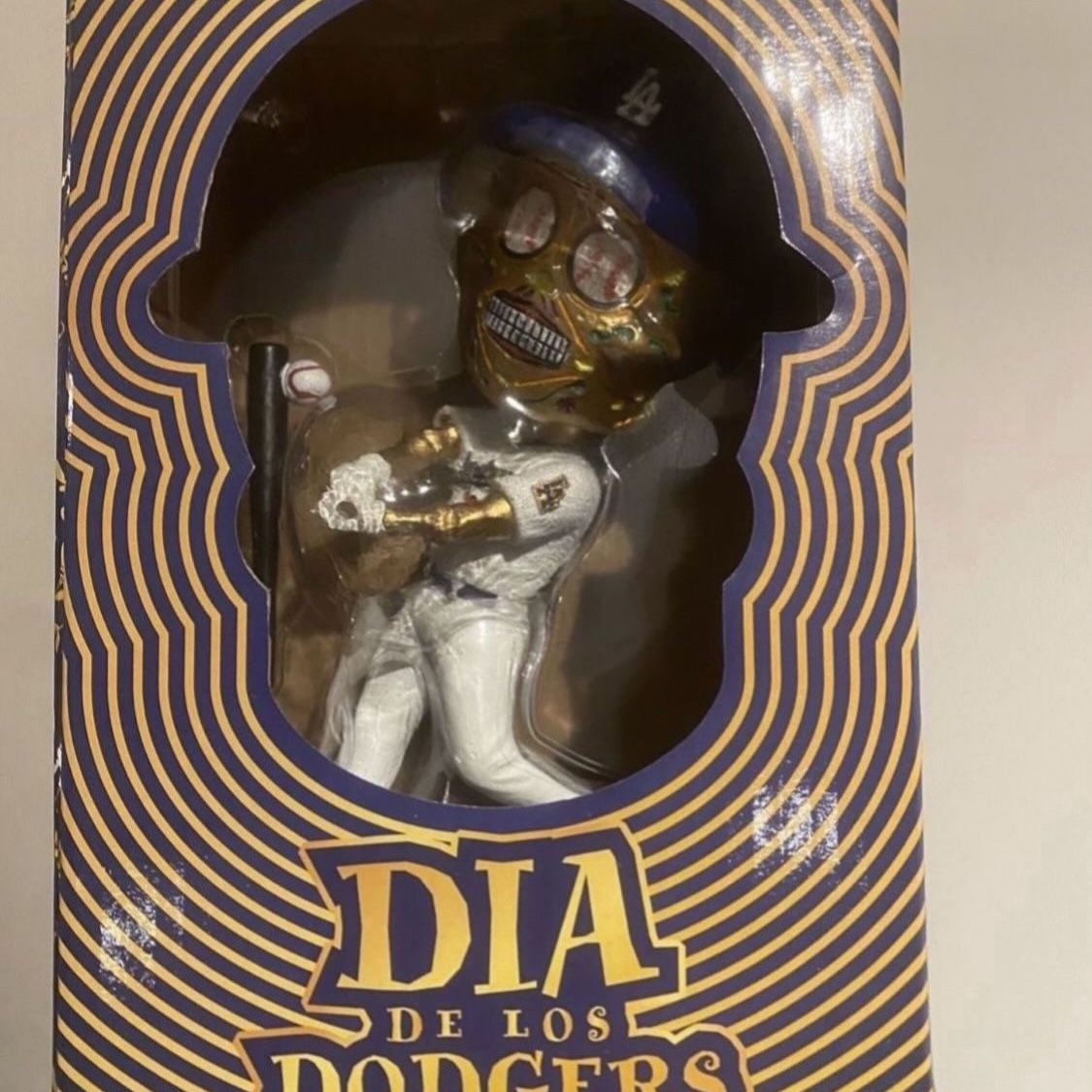 Other, Dia De Los Dodgers Bobbleheads Gold And White