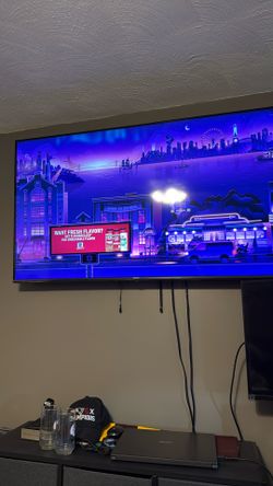 60 Inch Hisense With Sound Bar And Base Box Included