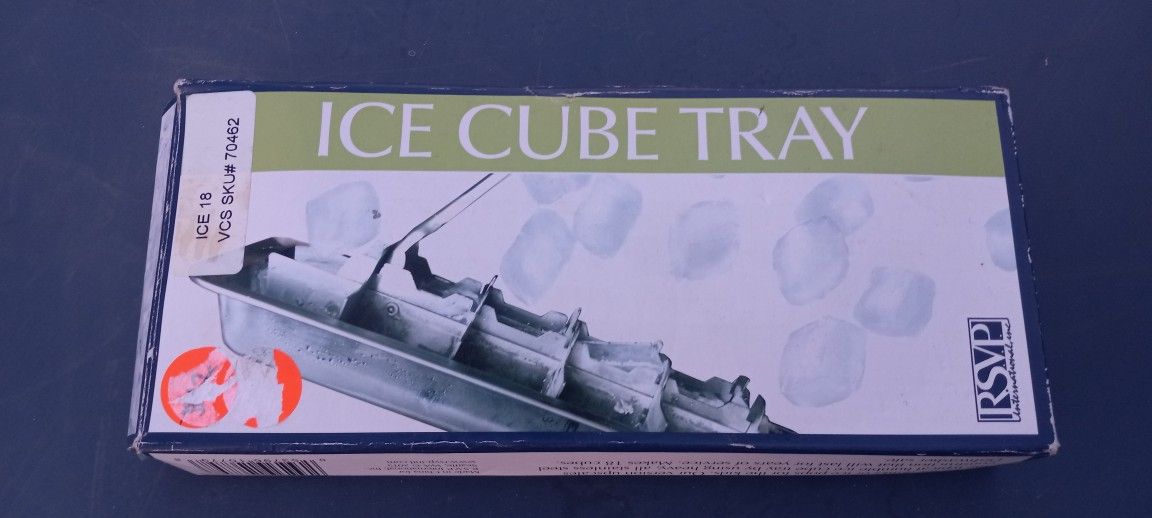 RSVP International Ice Cube Tray - Silver