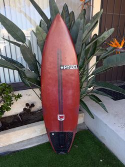5’8 Pyzel Red Tiger XL Surfboard 28L