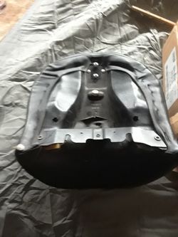 Harley Davidson backseat