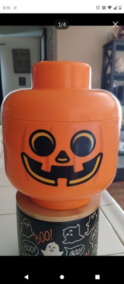 Storage Head – Small, Pumpkin