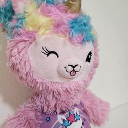 Pikmi Pops Pajama Llamas Plush Stuffed Animal Llamacorn Unicorn Pocket Girl Fun


