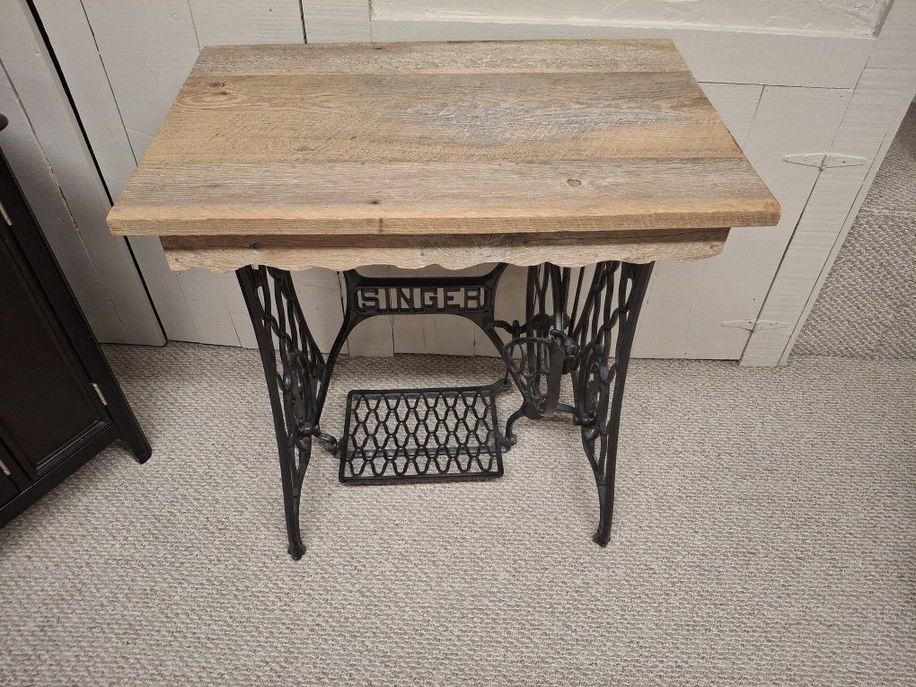 Antique Singer Table