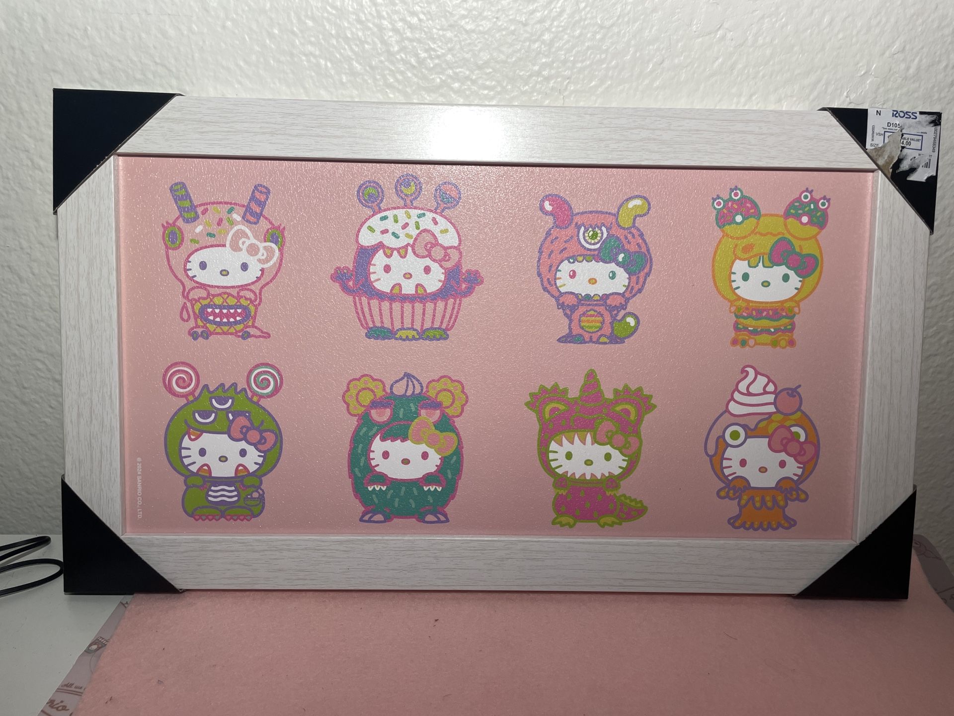 Hello Kitty Wall Art- Kitty In Costumes!