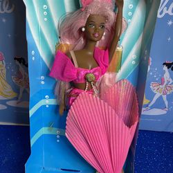 Barbie Doll New , No Box . Mermaid Pink 