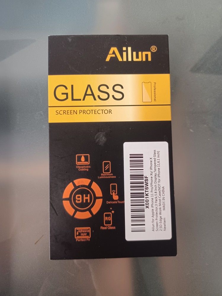 Tempered Glass Screen Protector For iPhone 11 Pro X Xs