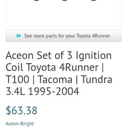 Ignition Coils 3 Pack
