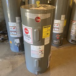 New Water Heater Electric 40-gallon 