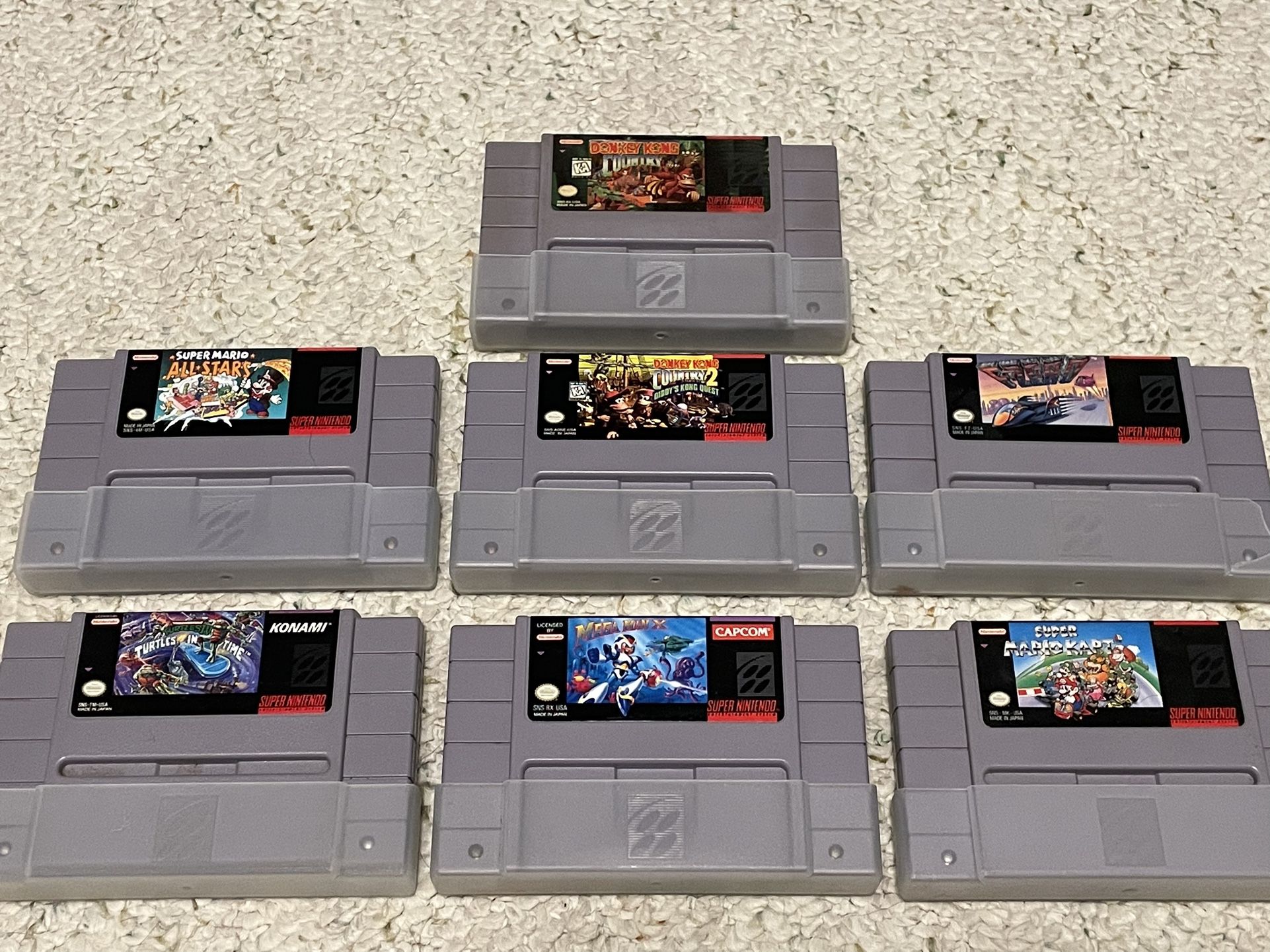 SNES Super Nintendo Games PRICES IN DESCRIPTION