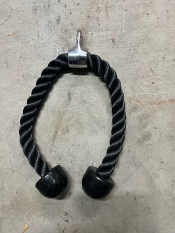 tricep pulldown rope