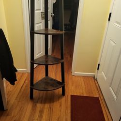 4 Shelf Corner  Bookcase 