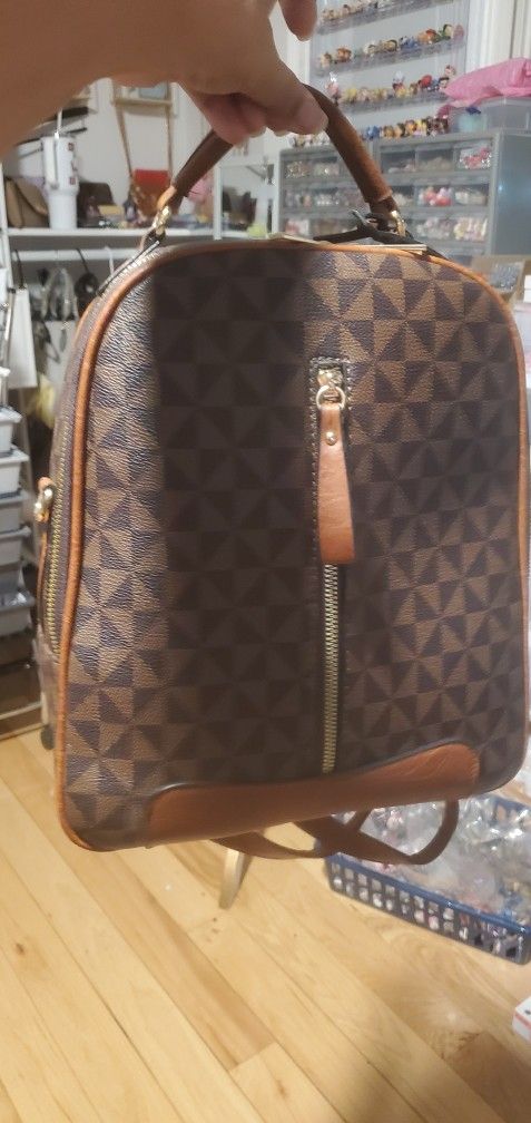 Brown Backpack