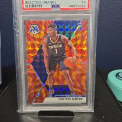 Zion Williamson Psa 10 Rookie