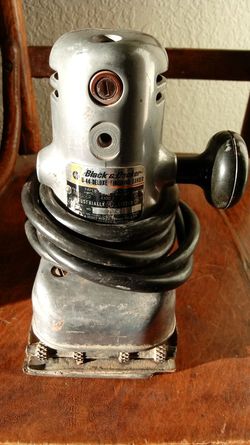 Vintage Black&Decker Flat sander.