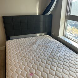 Bed Frame And Mattress Queen Size 