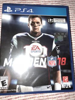 PS4 Madden 18: NEW
