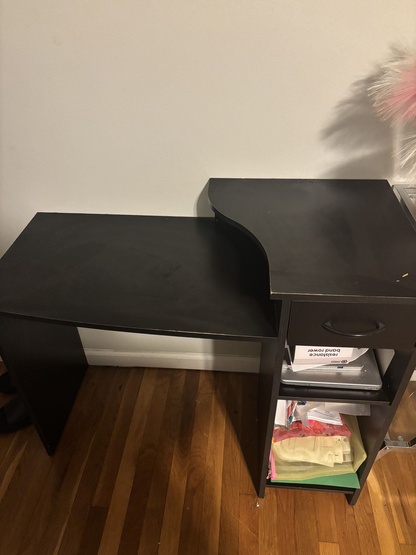Black Computer Desk