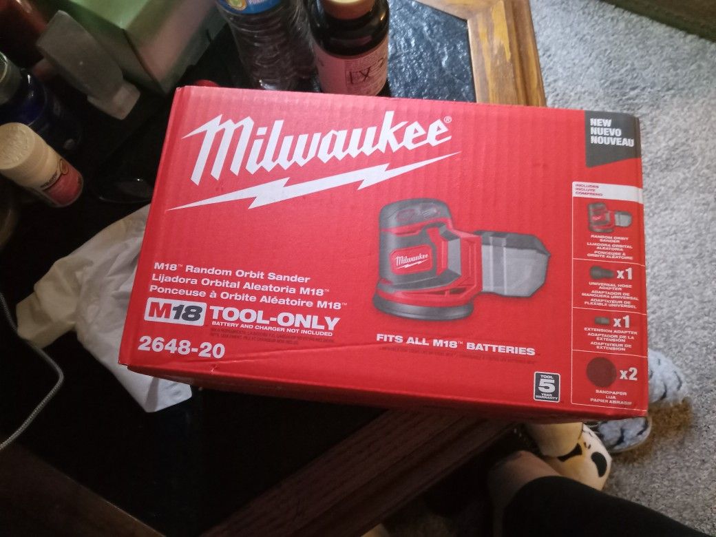 New Milwaukee Sander