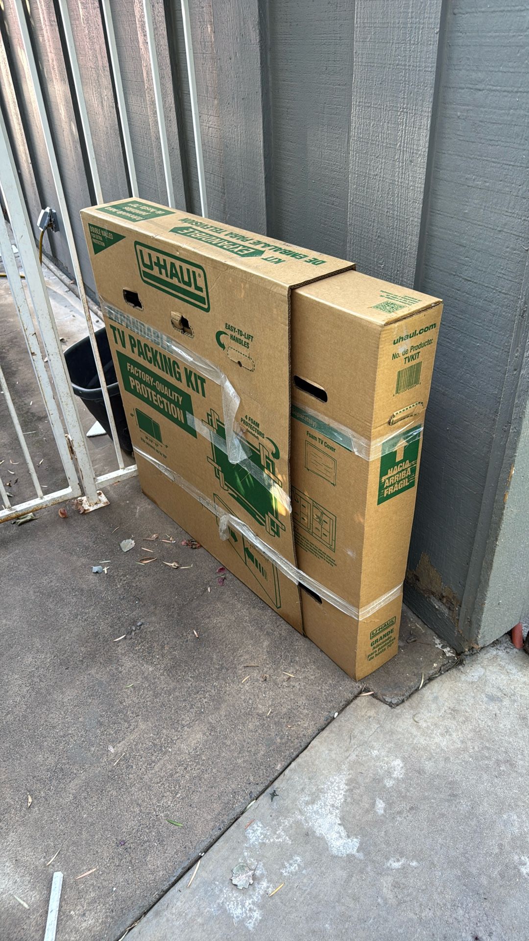 XL TV Moving Box