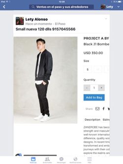 Unisex small bomber jacket nueva solo hoy 100 dlls