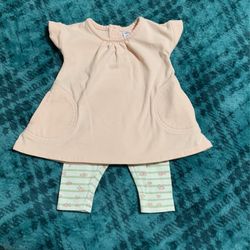 Girls 3 Month, Two Piece Set.
