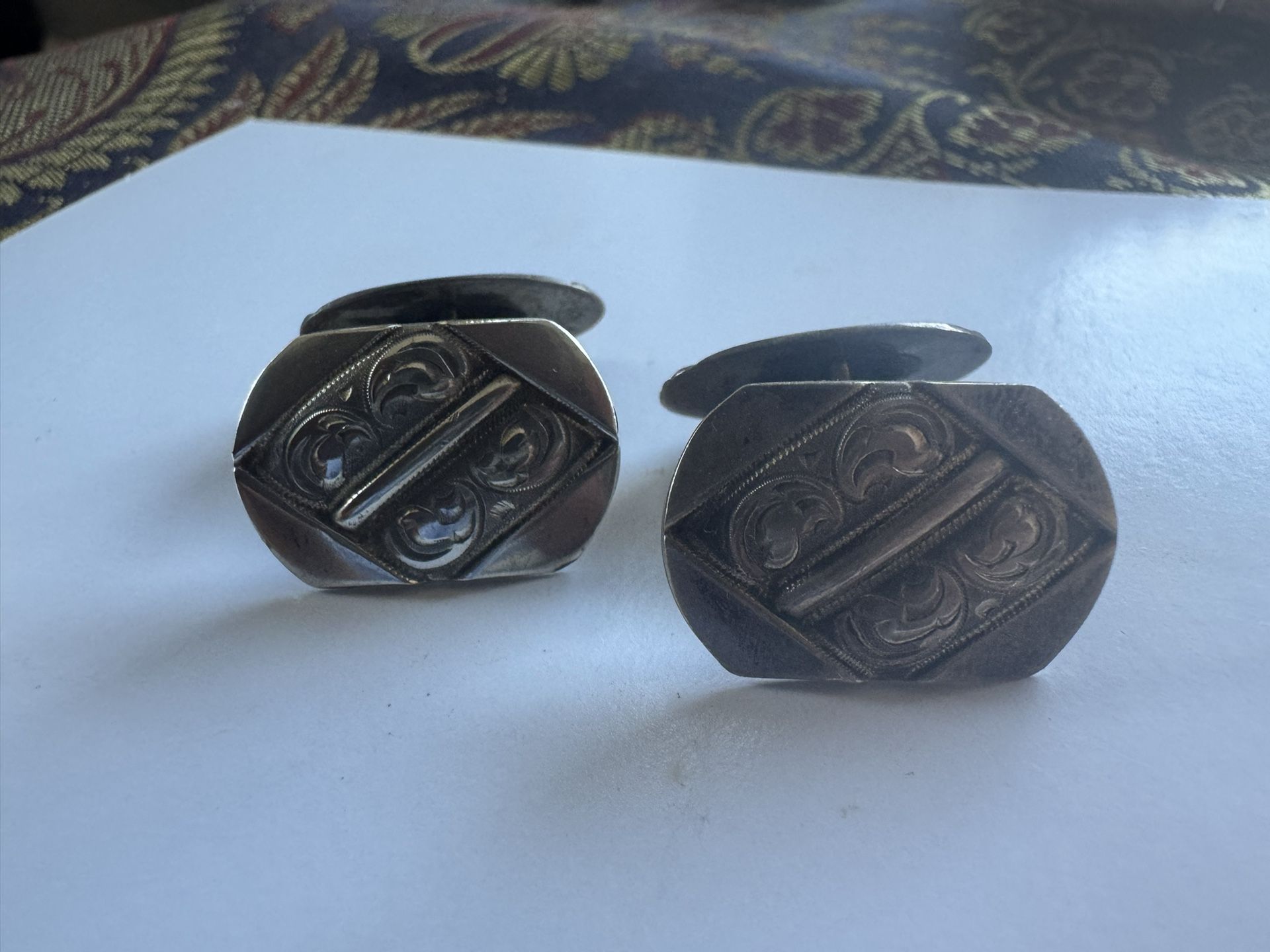 Antique Cufflinks - Art Deco Period