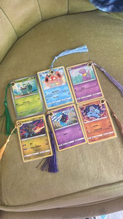Pokémon card bookmarks