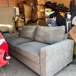 Grey Couch Living Spaces
